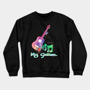 My guitar Crewneck Sweatshirt